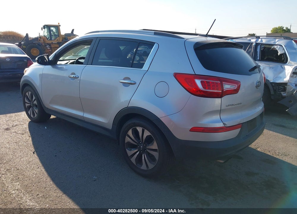 2011 KIA SPORTAGE SX VIN: KNDPC3A63B7149734