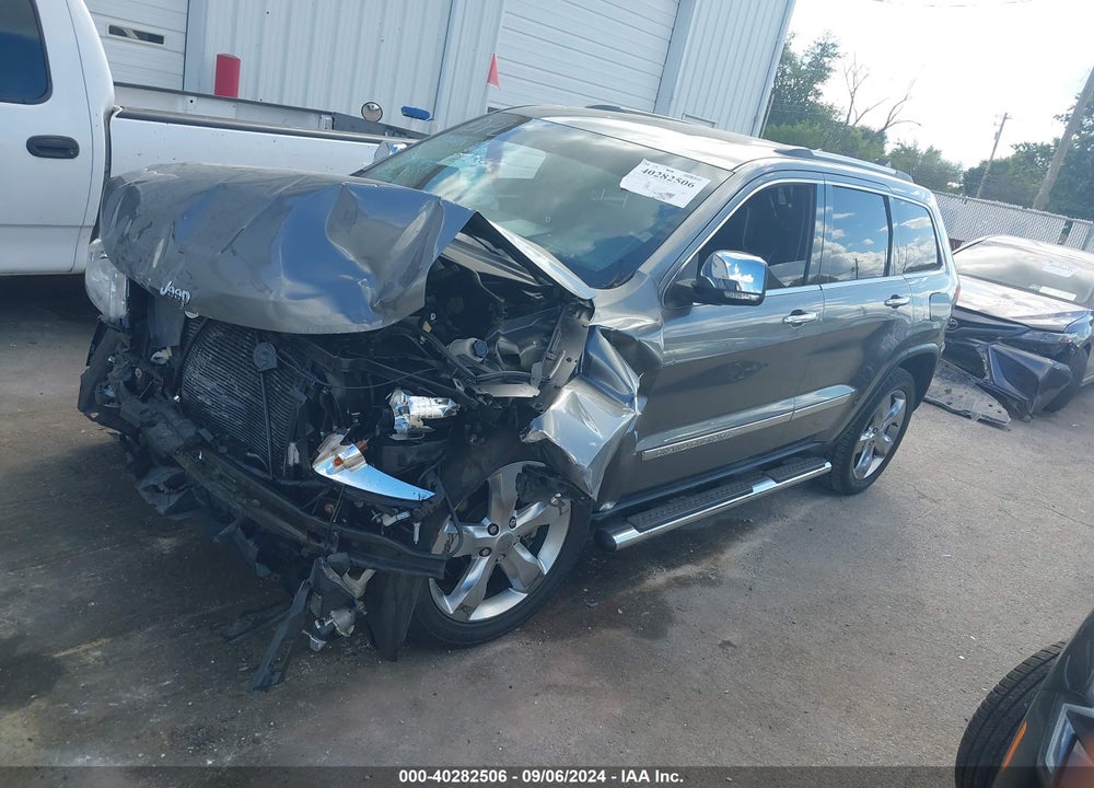 2012 JEEP GRAND CHEROKEE OVERLAND VIN: 1C4RJFCT7CC352699