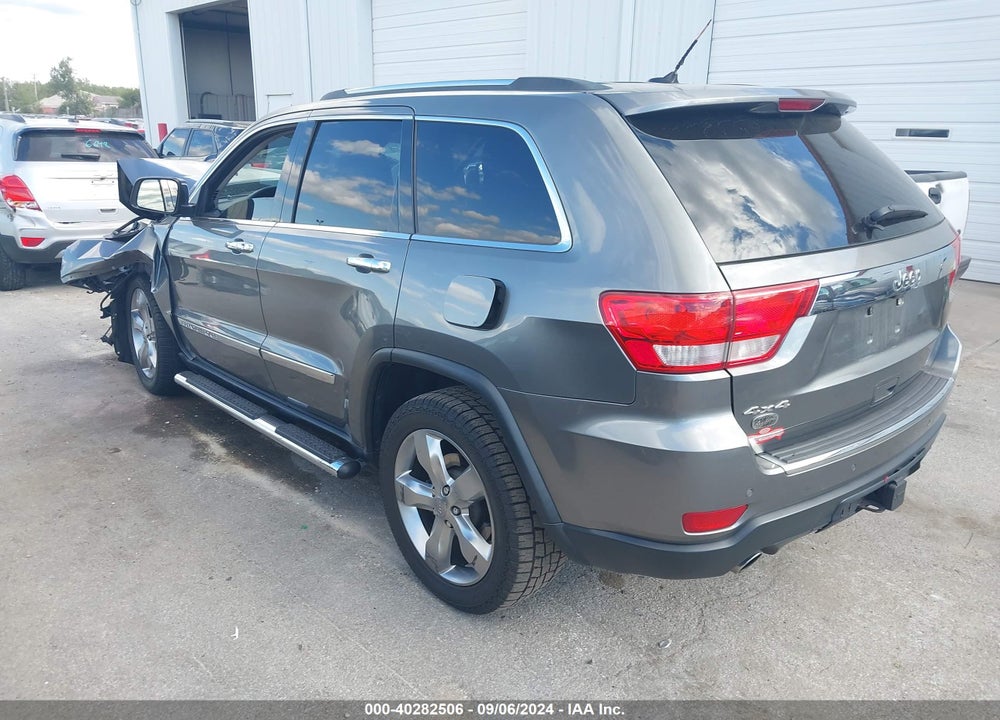 2012 JEEP GRAND CHEROKEE OVERLAND VIN: 1C4RJFCT7CC352699