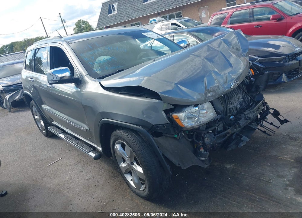 2012 JEEP GRAND CHEROKEE OVERLAND VIN: 1C4RJFCT7CC352699