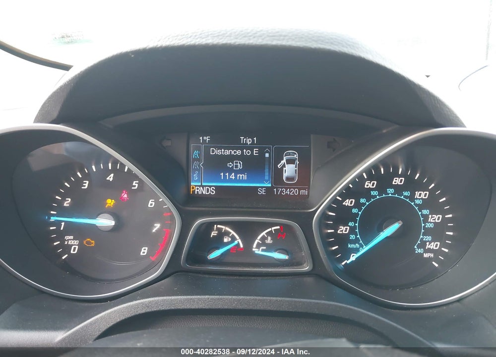 2014 FORD ESCAPE SE VIN: 1FMCU0G98EUD64670