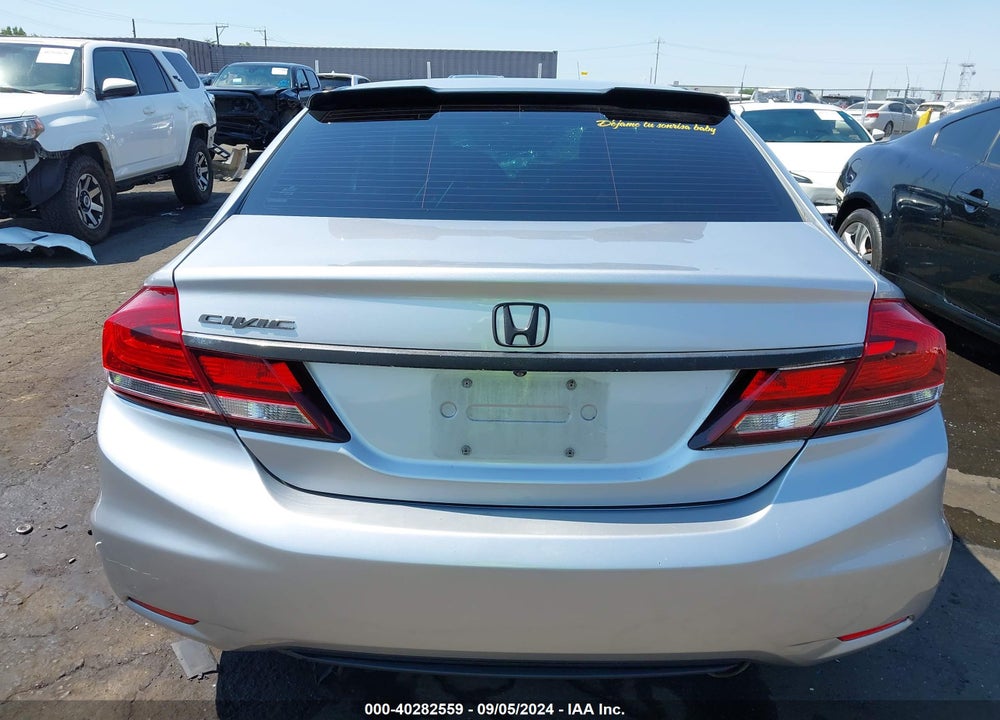 2014 HONDA CIVIC LX VIN: 19XFB2E53EE077660