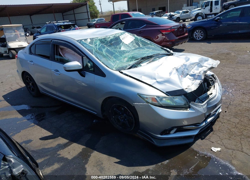 2014 HONDA CIVIC LX VIN: 19XFB2E53EE077660