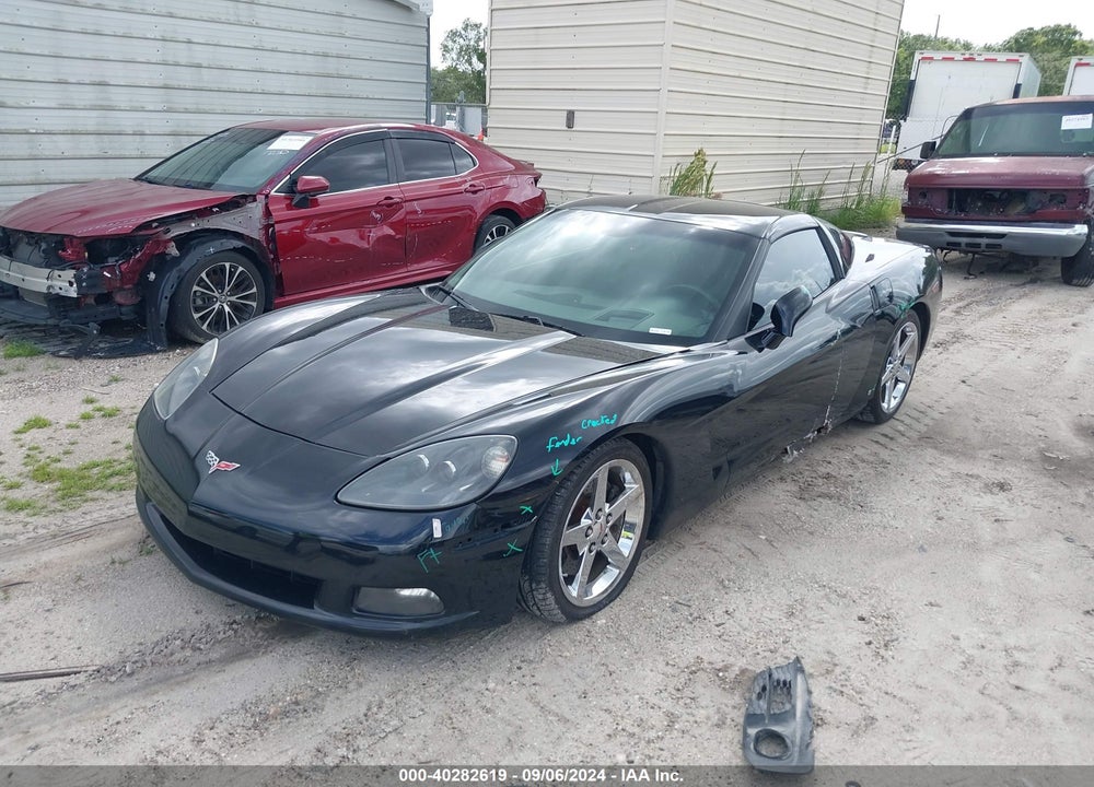 2007 CHEVROLET CORVETTE VIN: 1G1YY26U675104550