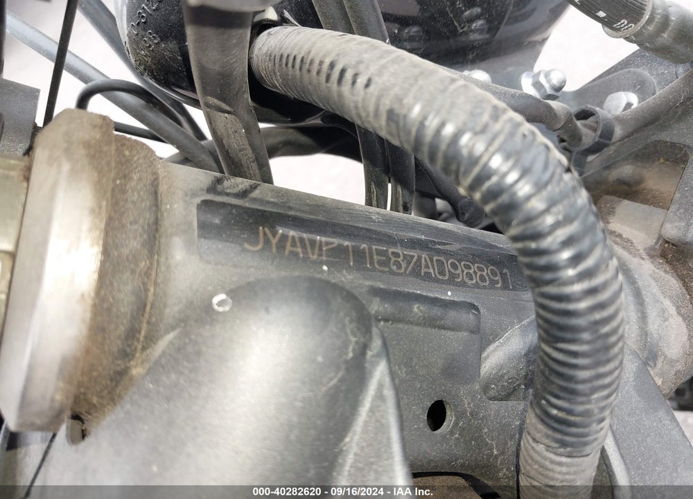 2007 YAMAHA XVS1100 VIN: JYAVP11E87A098891