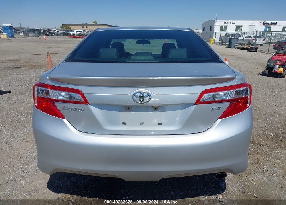 2013 TOYOTA CAMRY SE VIN: 4T1BF1FK6DU269023