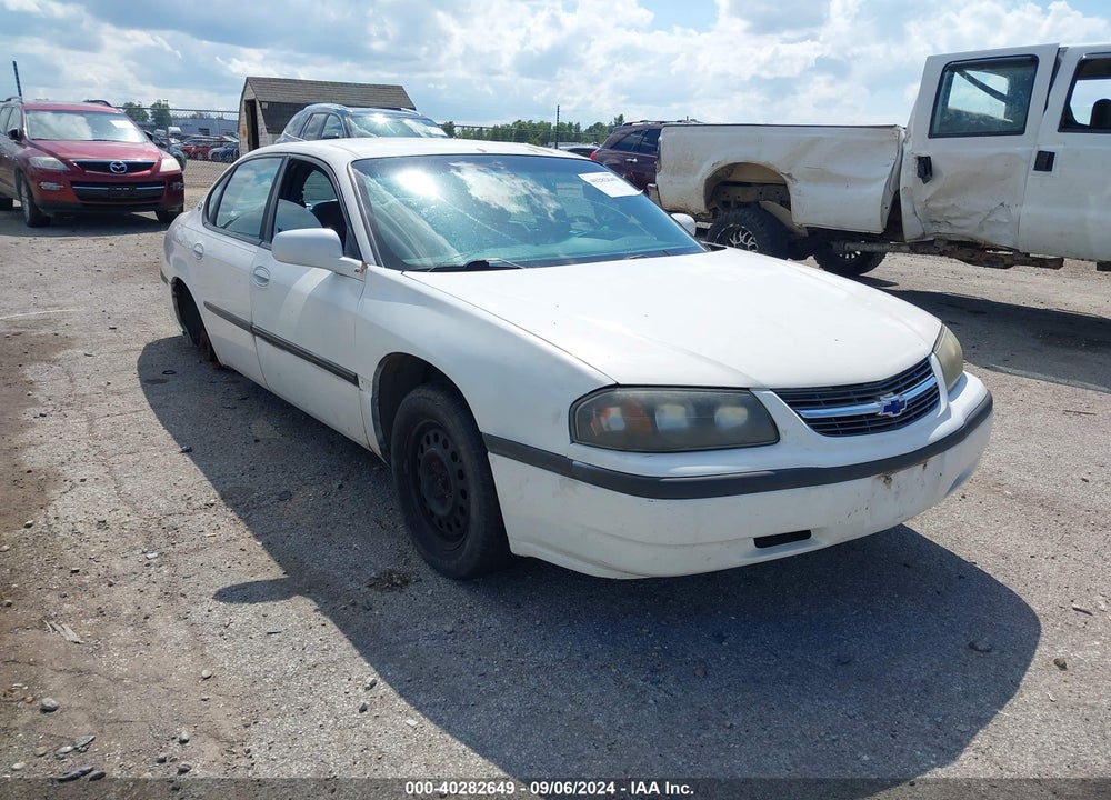 2003 CHEVROLET IMPALA VIN: 2G1WF52E039400917