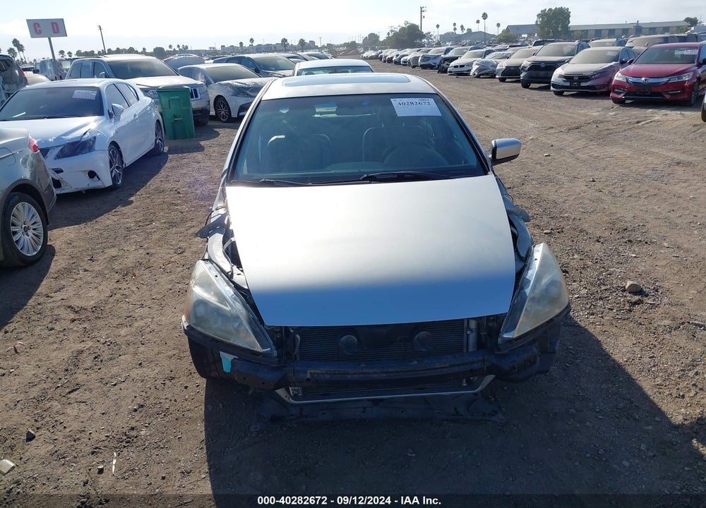2007 HONDA ACCORD 2.4 EX VIN: JHMCM56847C004541