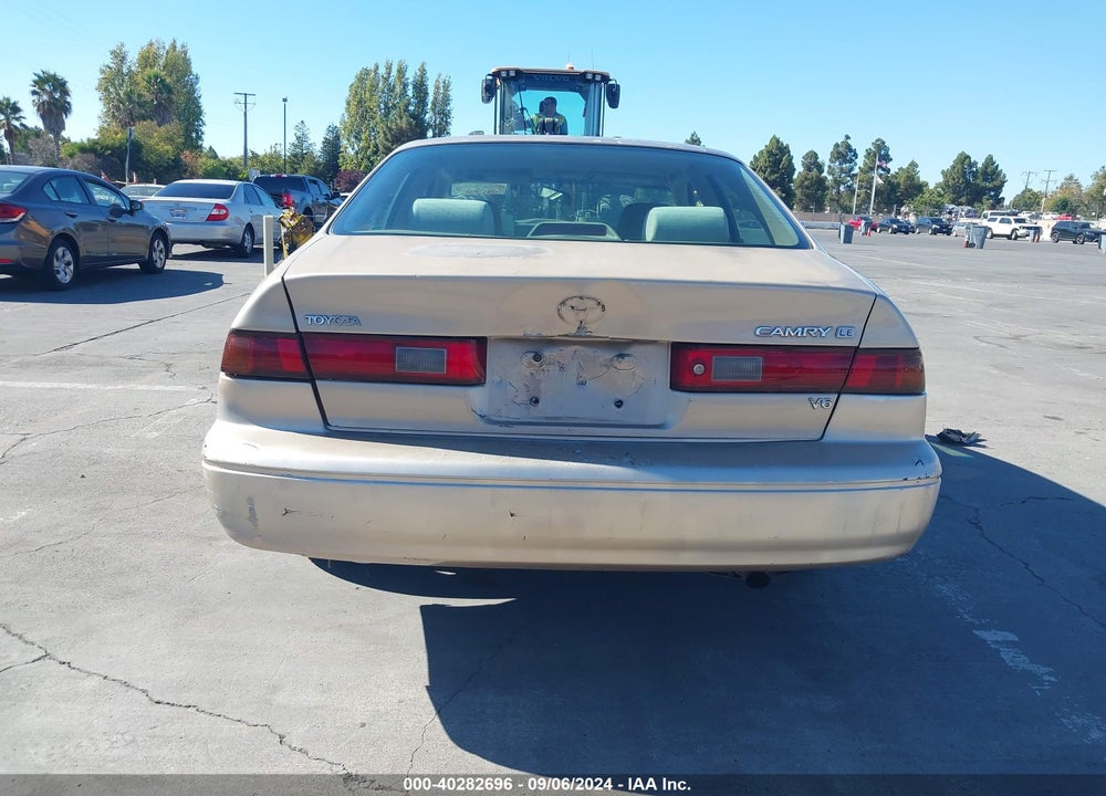 1999 TOYOTA CAMRY LE V6 VIN: JT2BF22K9X0209841