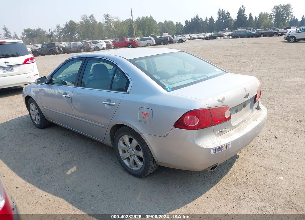 2006 KIA OPTIMA EX V6 (NEW)/LX V6 (NEW) VIN: KNAGE124165055586