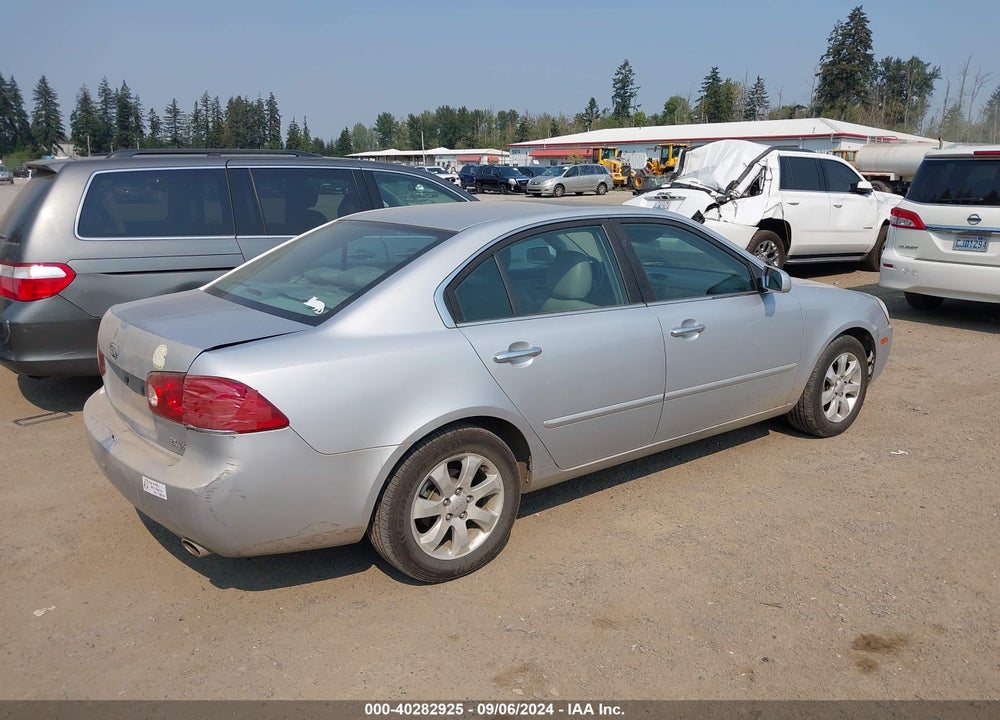 2006 KIA OPTIMA EX V6 (NEW)/LX V6 (NEW) VIN: KNAGE124165055586