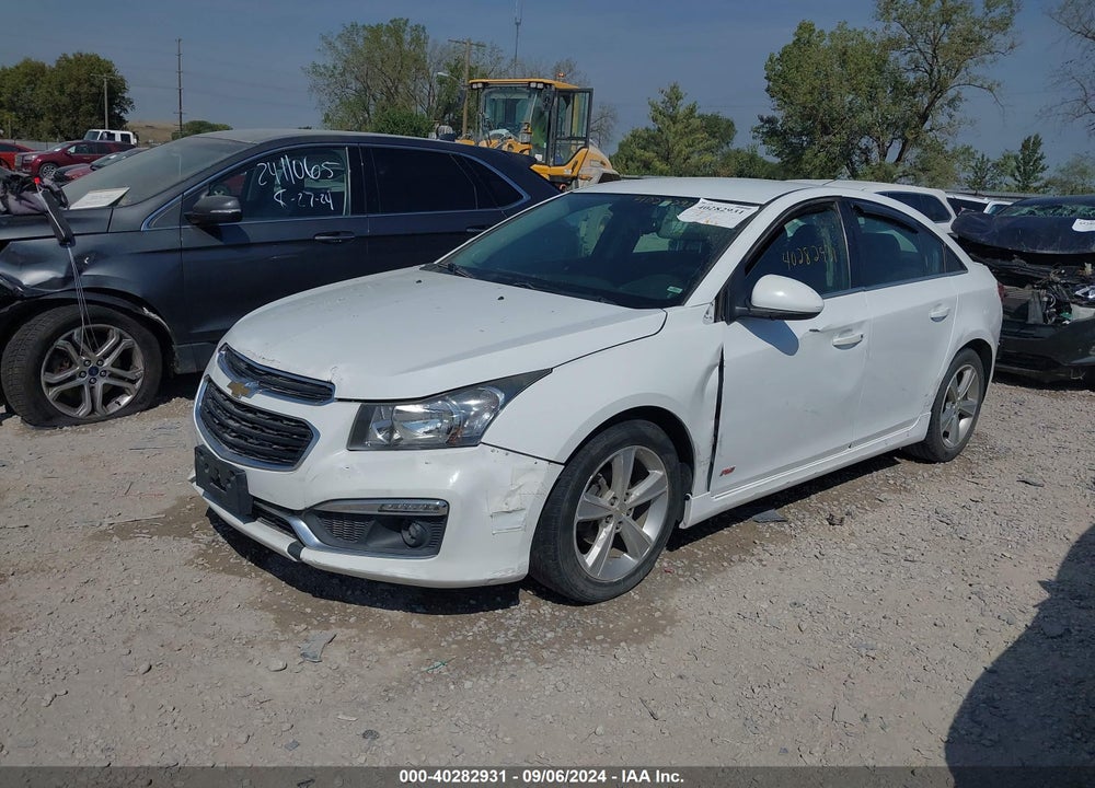 2015 CHEVROLET CRUZE 2LT AUTO VIN: 1G1PE5SB4F7120596