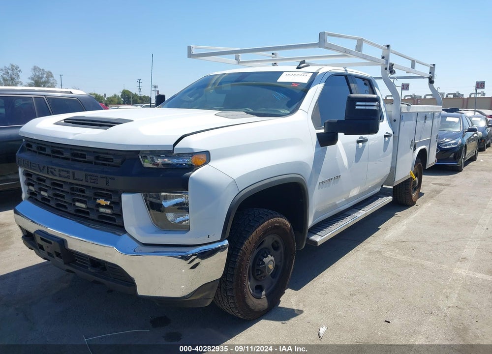 2022 CHEVROLET SILVERADO 2500HD 2WD DOUBLE CAB LONG BED WT VIN: 1GB2WLE70NF231973