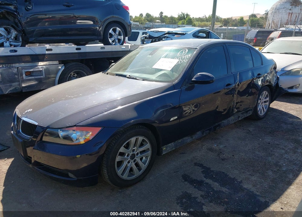 2007 BMW 328I VIN: WBAVA37587NE27963