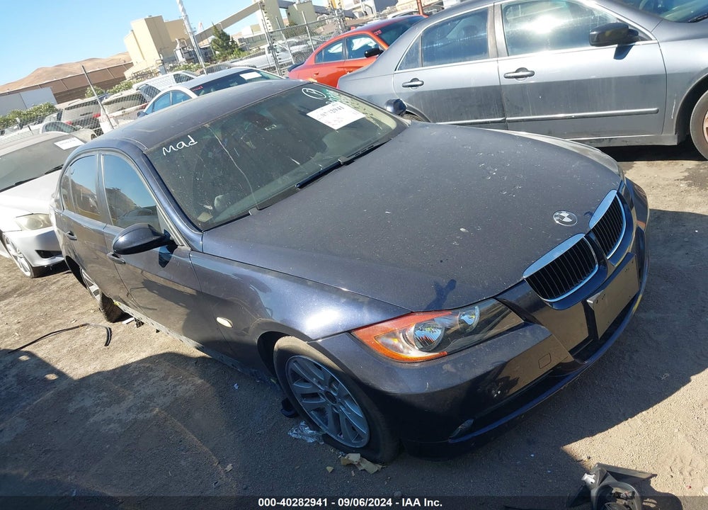 2007 BMW 328I VIN: WBAVA37587NE27963