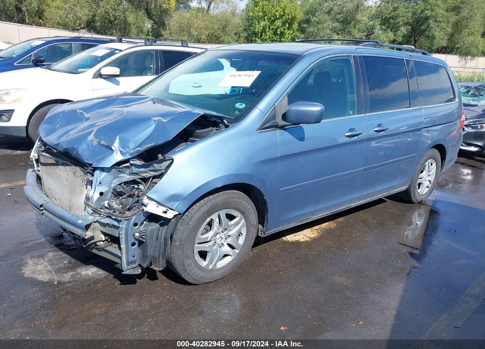 2007 HONDA ODYSSEY EX-L VIN: 5FNRL38687B136543