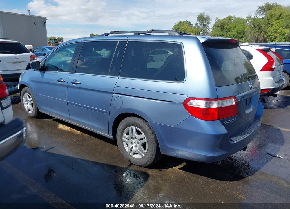 2007 HONDA ODYSSEY EX-L VIN: 5FNRL38687B136543