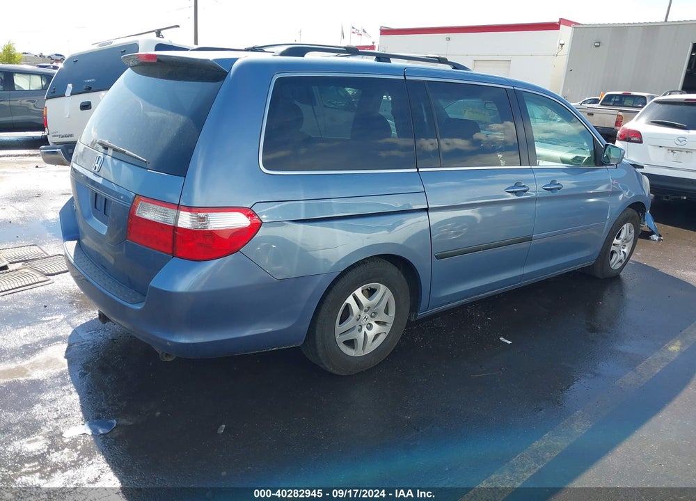 2007 HONDA ODYSSEY EX-L VIN: 5FNRL38687B136543