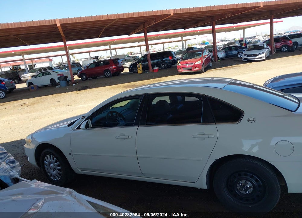 2007 CHEVROLET IMPALA POLICE VIN: 2G1WS55R179408444