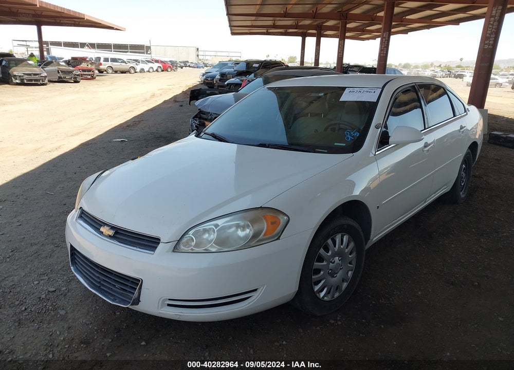 2007 CHEVROLET IMPALA POLICE VIN: 2G1WS55R179408444