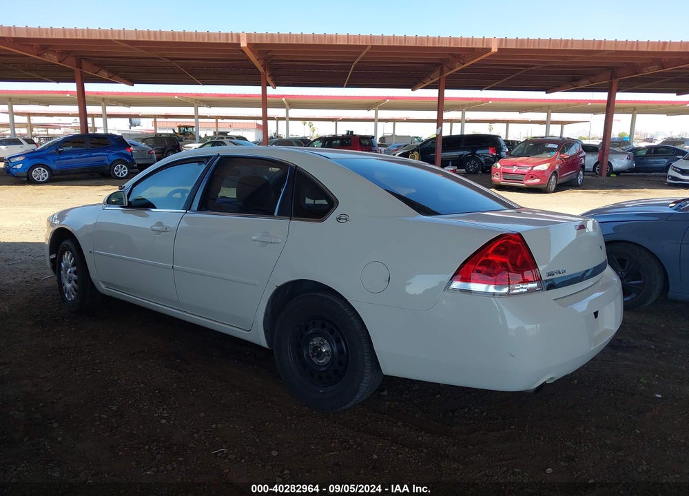 2007 CHEVROLET IMPALA POLICE VIN: 2G1WS55R179408444