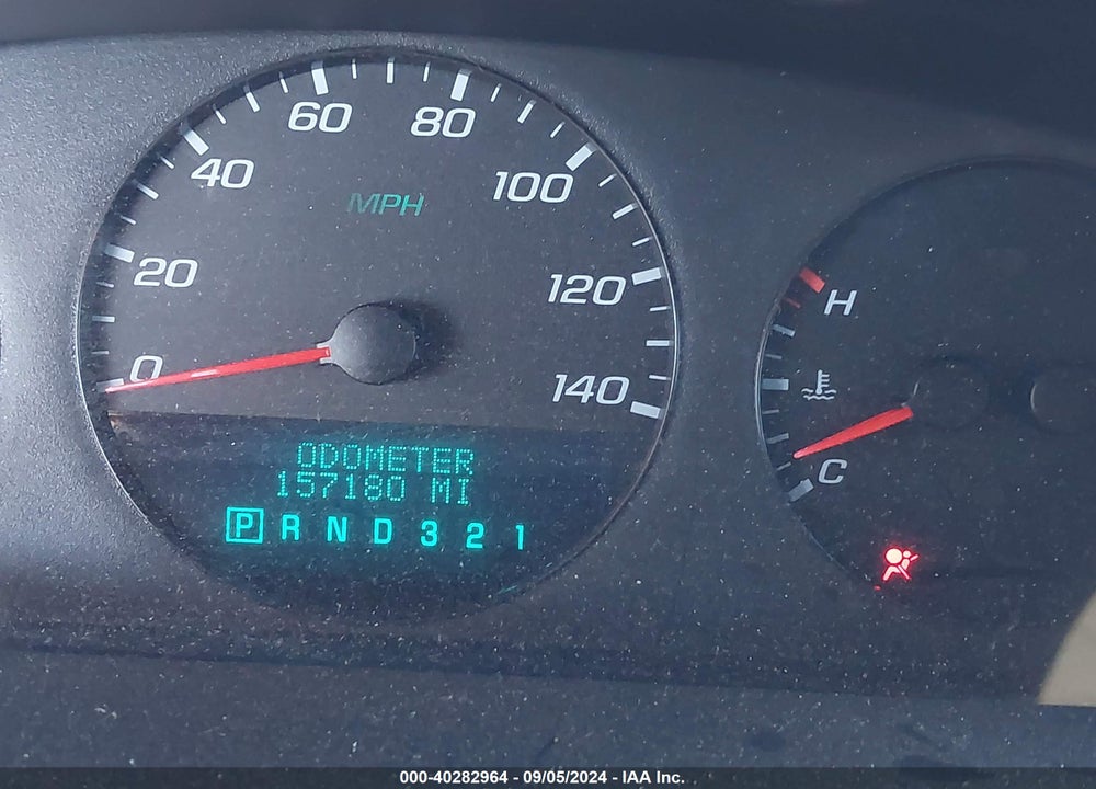 2007 CHEVROLET IMPALA POLICE VIN: 2G1WS55R179408444