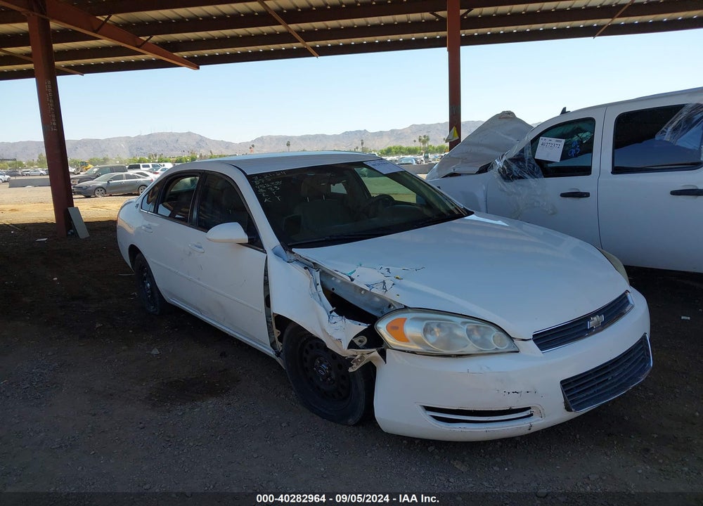 2007 CHEVROLET IMPALA POLICE VIN: 2G1WS55R179408444