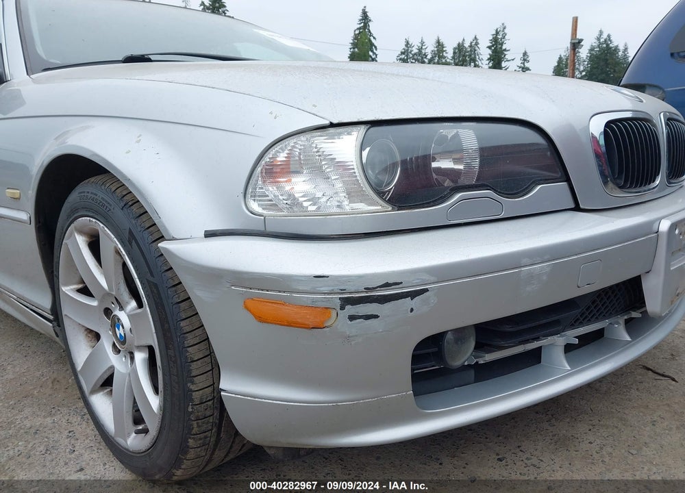 2002 BMW 325CI VIN: WBABN33442JW51118