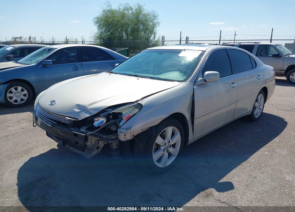 2006 LEXUS ES 330 VIN: JTHBA30G765162710