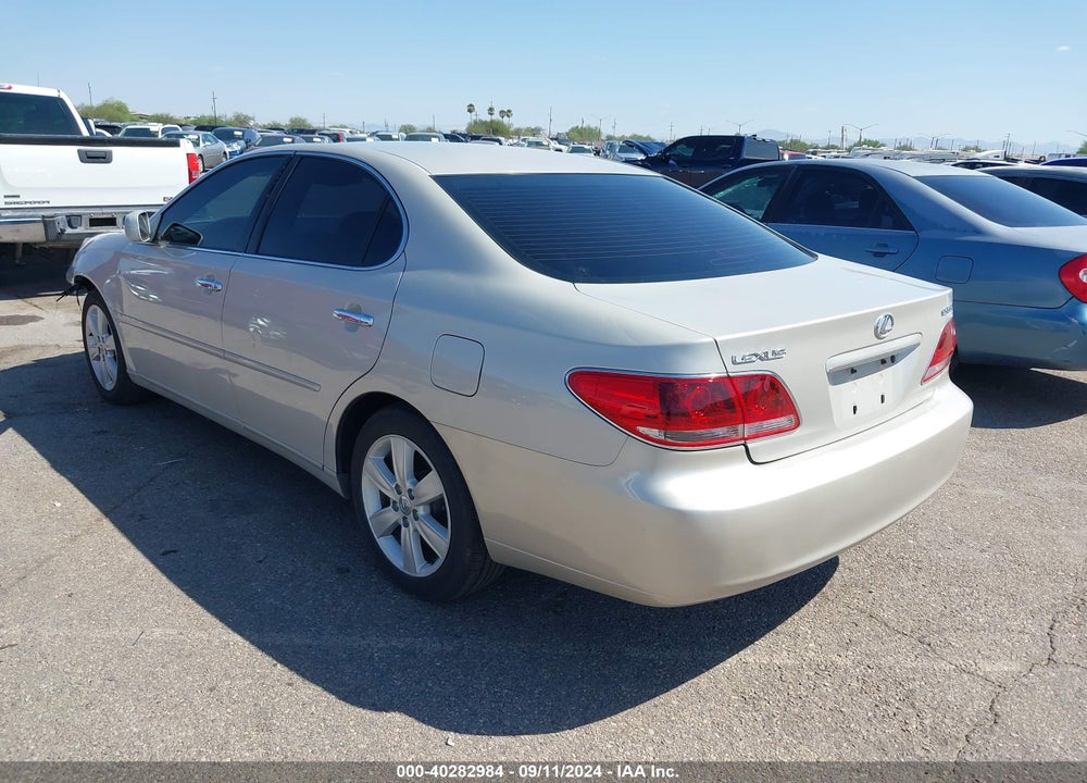 2006 LEXUS ES 330 VIN: JTHBA30G765162710