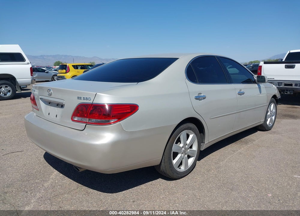 2006 LEXUS ES 330 VIN: JTHBA30G765162710