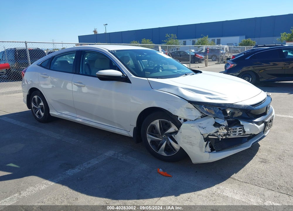 2020 HONDA CIVIC LX VIN: 2HGFC2F66LH575522