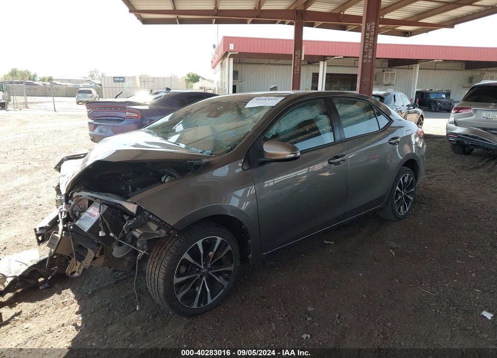 2017 TOYOTA COROLLA SE VIN: 2T1BURHE5HC840049