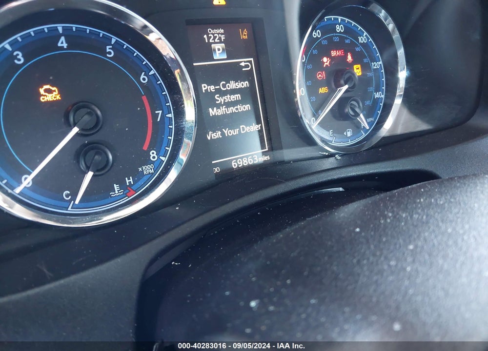 2017 TOYOTA COROLLA SE VIN: 2T1BURHE5HC840049