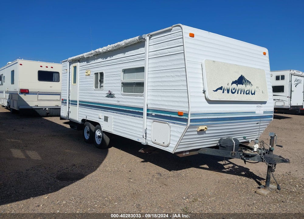 2001 NOMAD CAMPER TRAILER VIN: 1SN200K211B000532