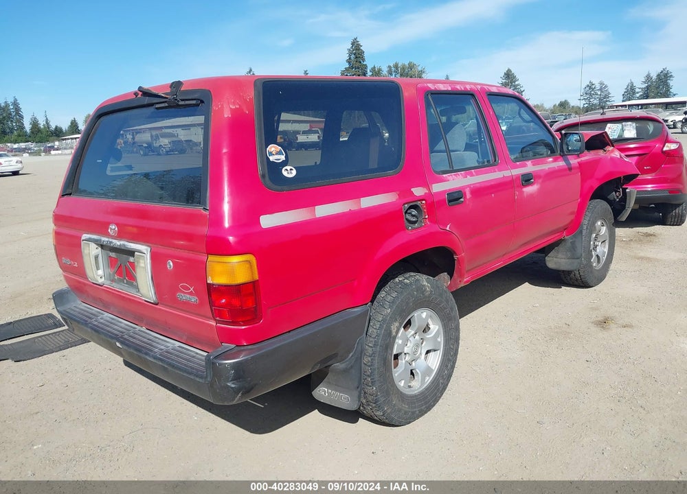 1992 TOYOTA 4RUNNER VN39 SR5 VIN: JT3VN39W5N0087728