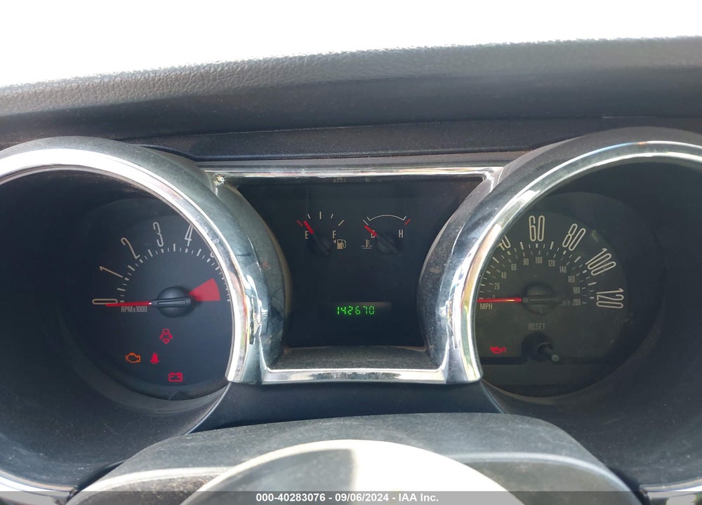 2009 FORD MUSTANG V6/V6 PREMIUM VIN: 1ZVHT80N395140657