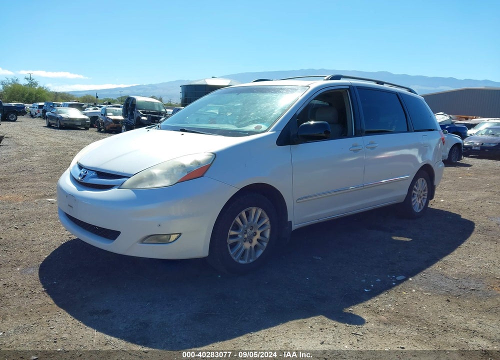 2008 TOYOTA SIENNA LIMITED VIN: 5TDBK22C98S020584