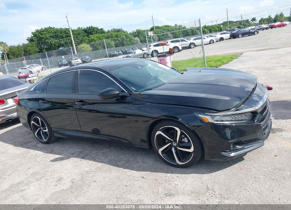 2022 HONDA ACCORD SPORT VIN: 1HGCV1F31NA118258
