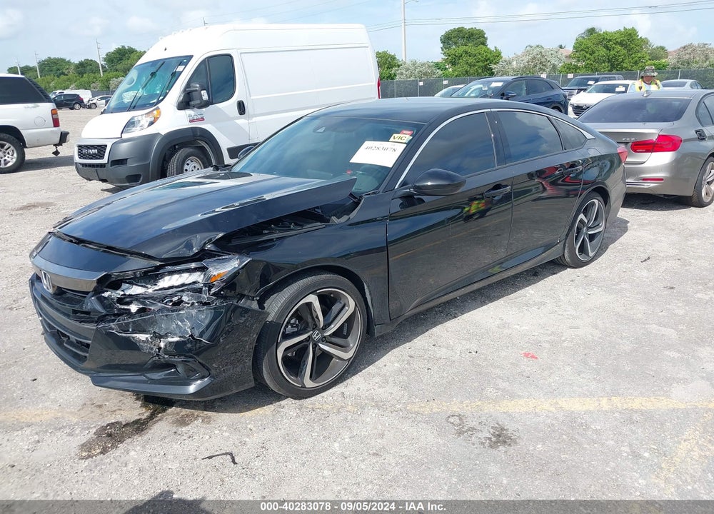 2022 HONDA ACCORD SPORT VIN: 1HGCV1F31NA118258