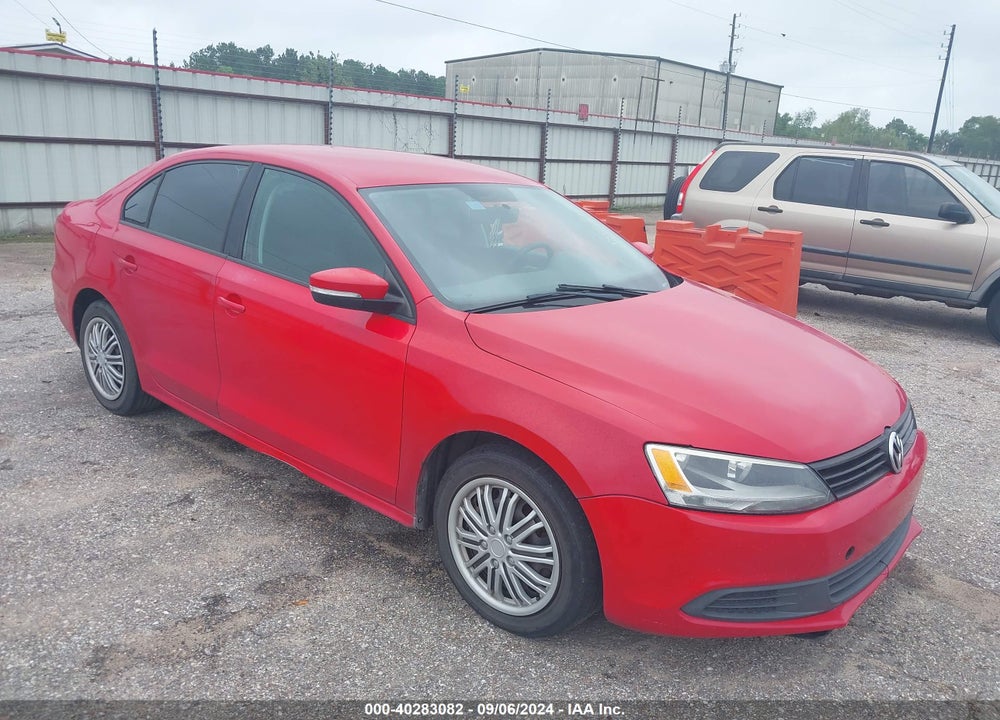 2012 VOLKSWAGEN JETTA 2.5L SE VIN: 3VWDP7AJ9CM389667