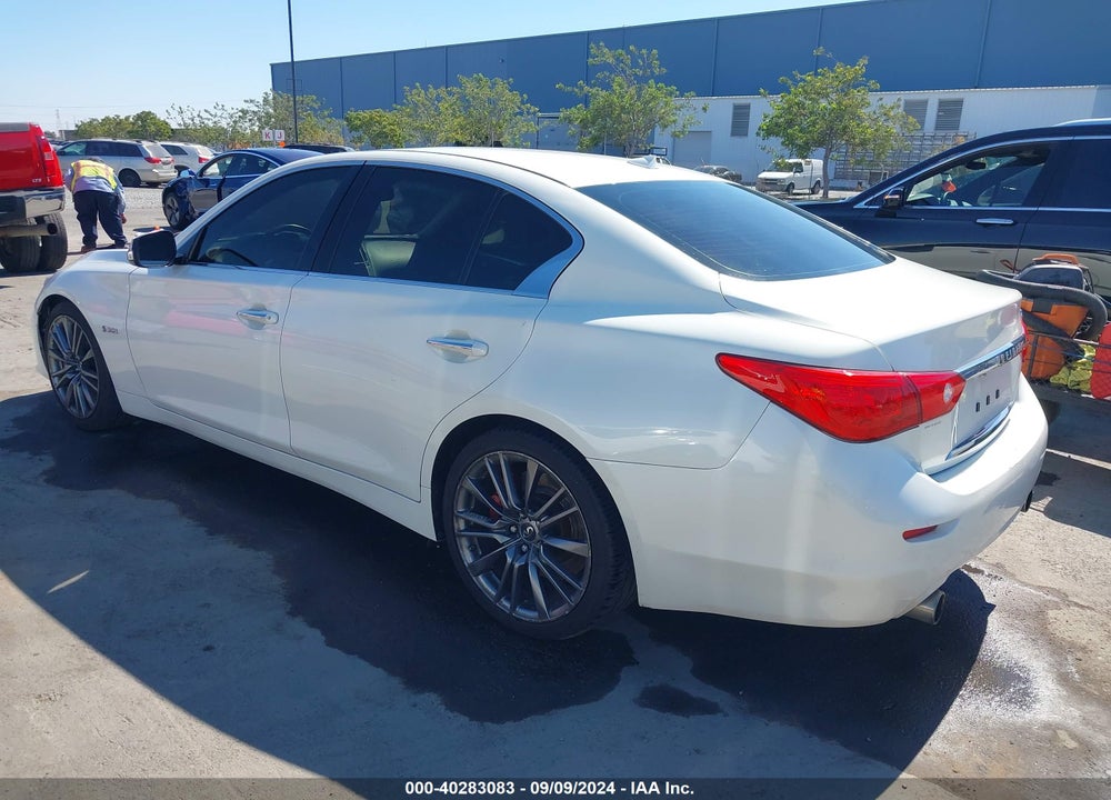 2017 INFINITI Q50 3.0T RED SPORT 400 VIN: JN1FV7AP0HM850590