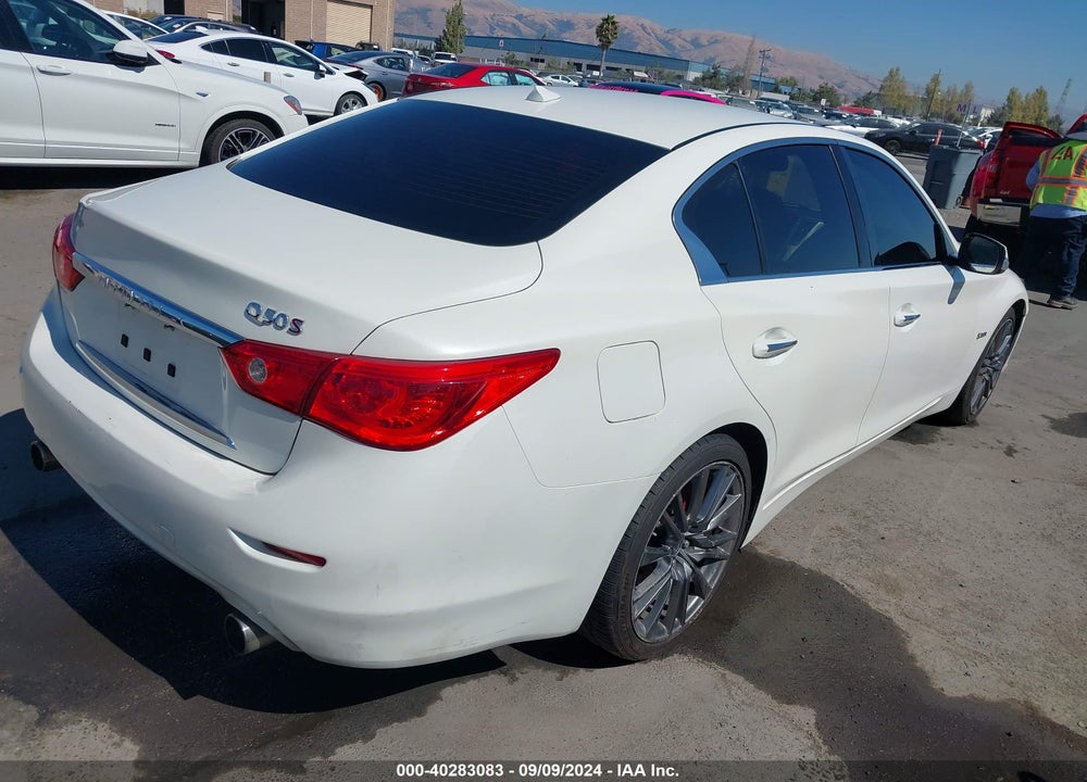 2017 INFINITI Q50 3.0T RED SPORT 400 VIN: JN1FV7AP0HM850590