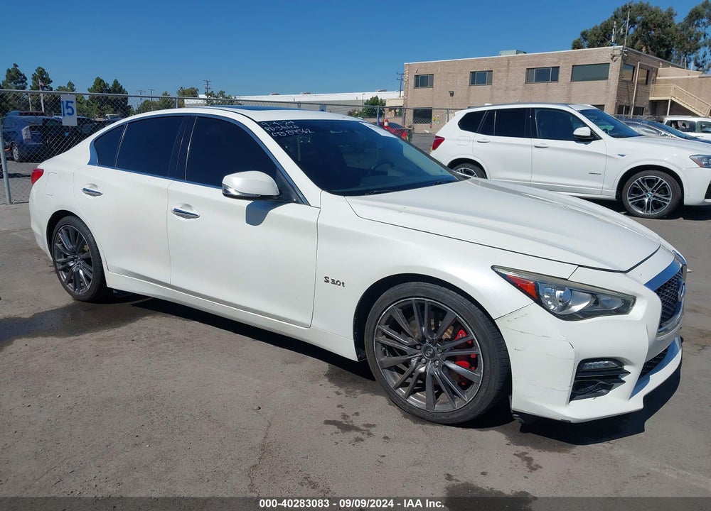 2017 INFINITI Q50 3.0T RED SPORT 400 VIN: JN1FV7AP0HM850590
