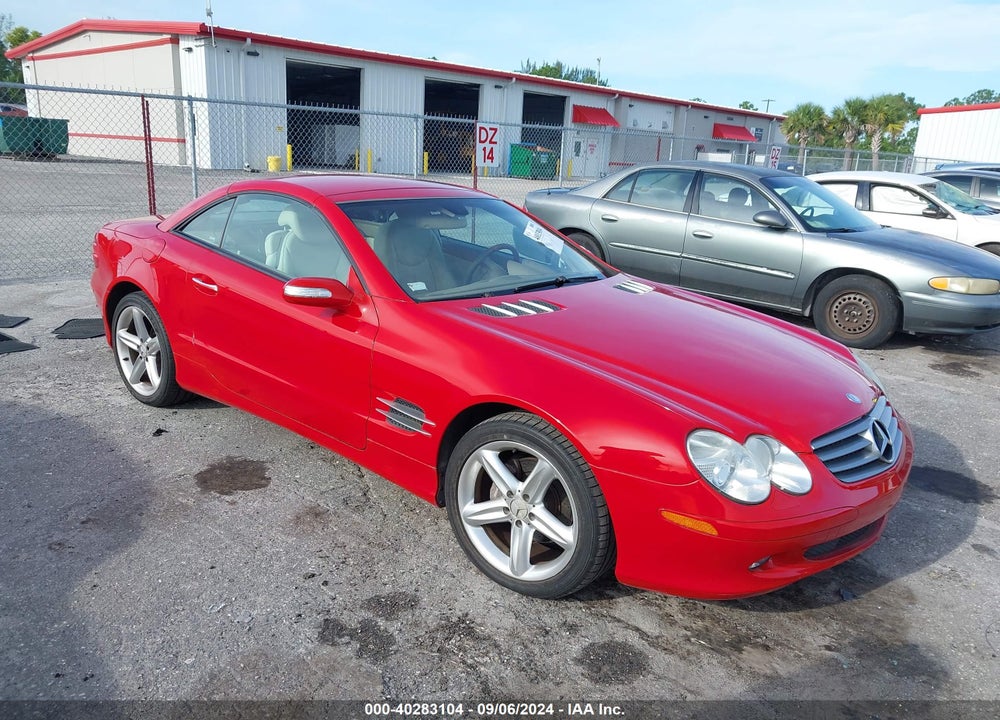 2004 MERCEDES-BENZ SL 500 VIN: WDBSK75F14F076983