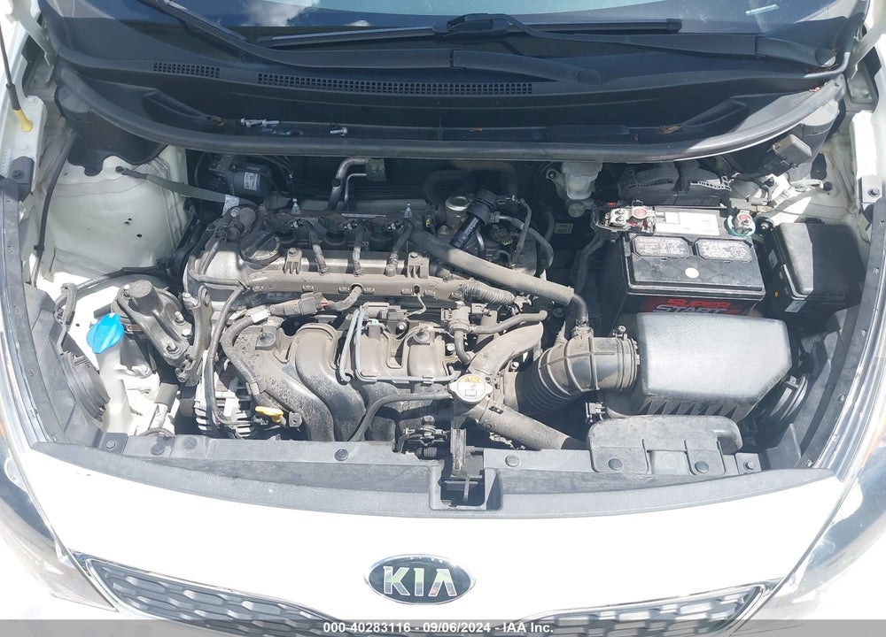 2014 KIA RIO EX VIN: KNADN5A39E6352388