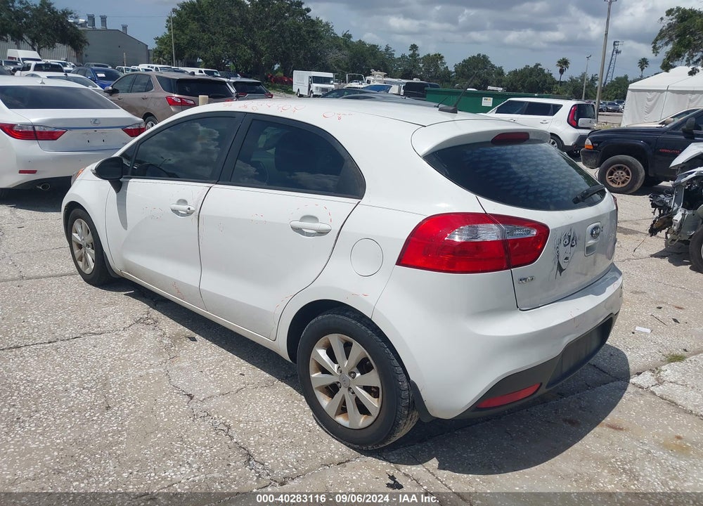 2014 KIA RIO EX VIN: KNADN5A39E6352388