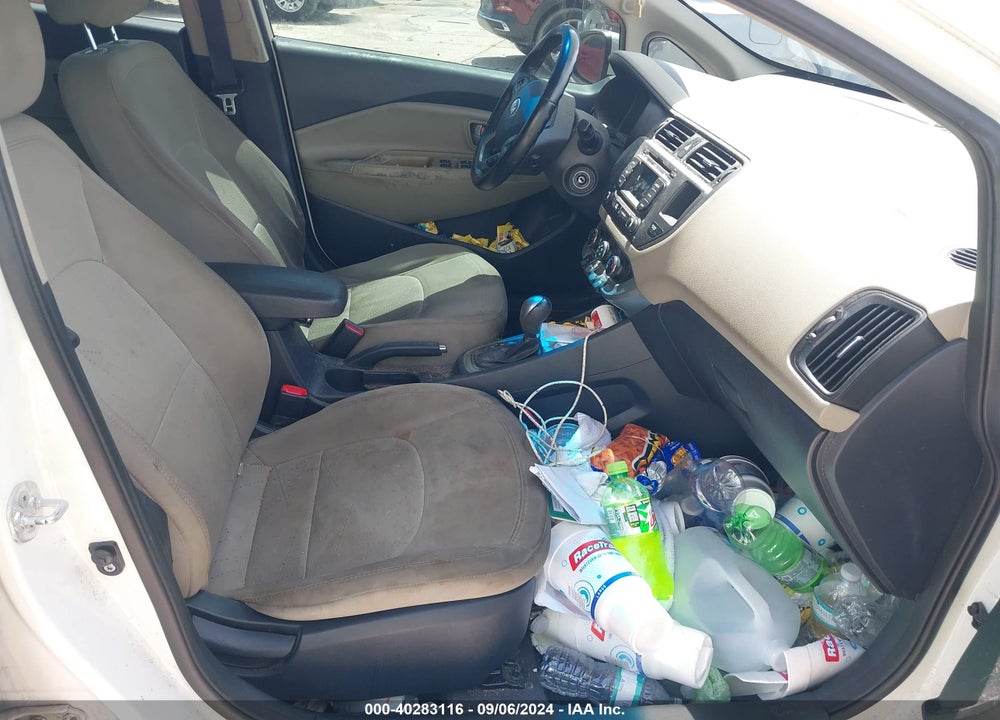 2014 KIA RIO EX VIN: KNADN5A39E6352388