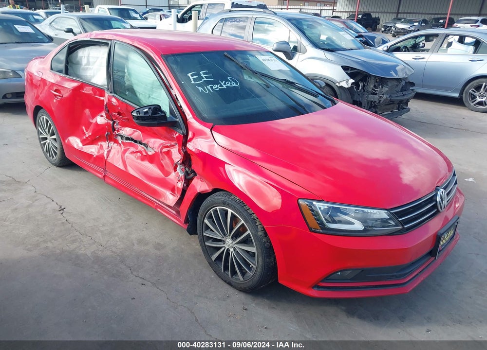 2017 VOLKSWAGEN JETTA 1.8T SPORT VIN: 3VWD17AJXHM391887
