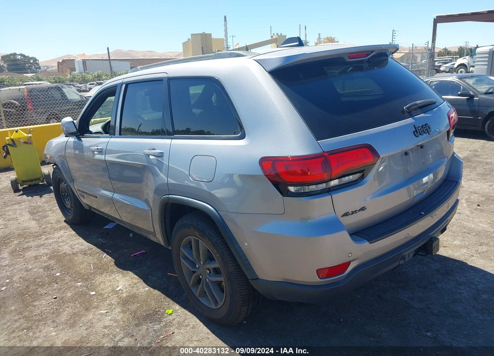 2016 JEEP GRAND CHEROKEE 75TH ANNIVERSARY VIN: 1C4RJFAG5GC469595